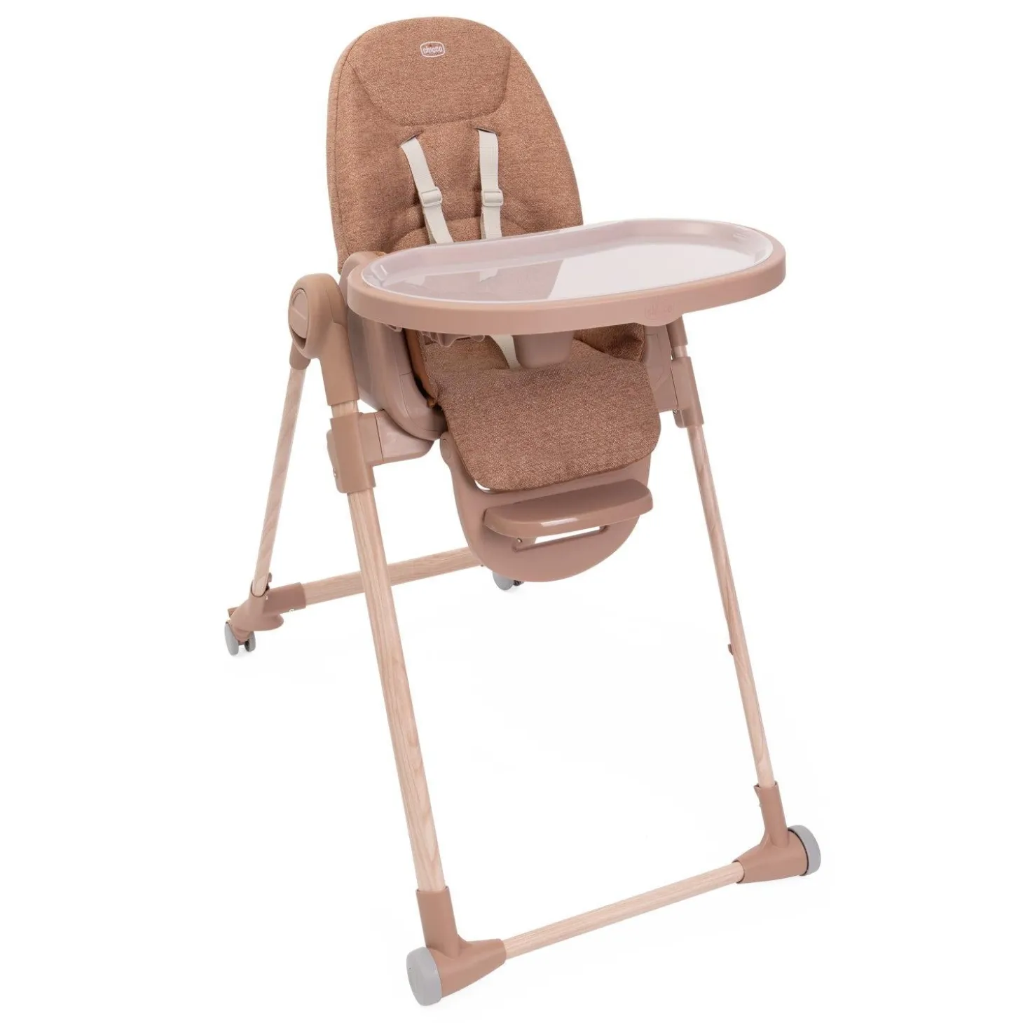 Chicco Chaise Haute Polly Armonia Terracotta
