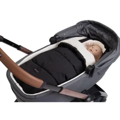Chicco                    Chancelière à doublure polaire pour poussette    Black