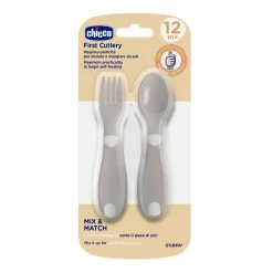 Chicco Couverts Gris