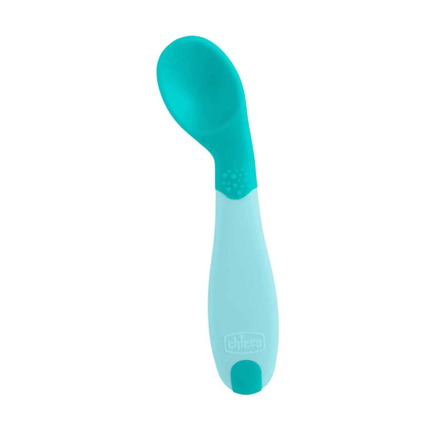 Chicco Cuillère Coudée Bleu