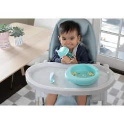 Chicco Cuillère Coudée Bleu