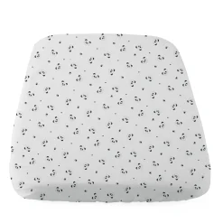 Chicco                    Draps Housse Chicco Next2Me Lot de 2    Panda