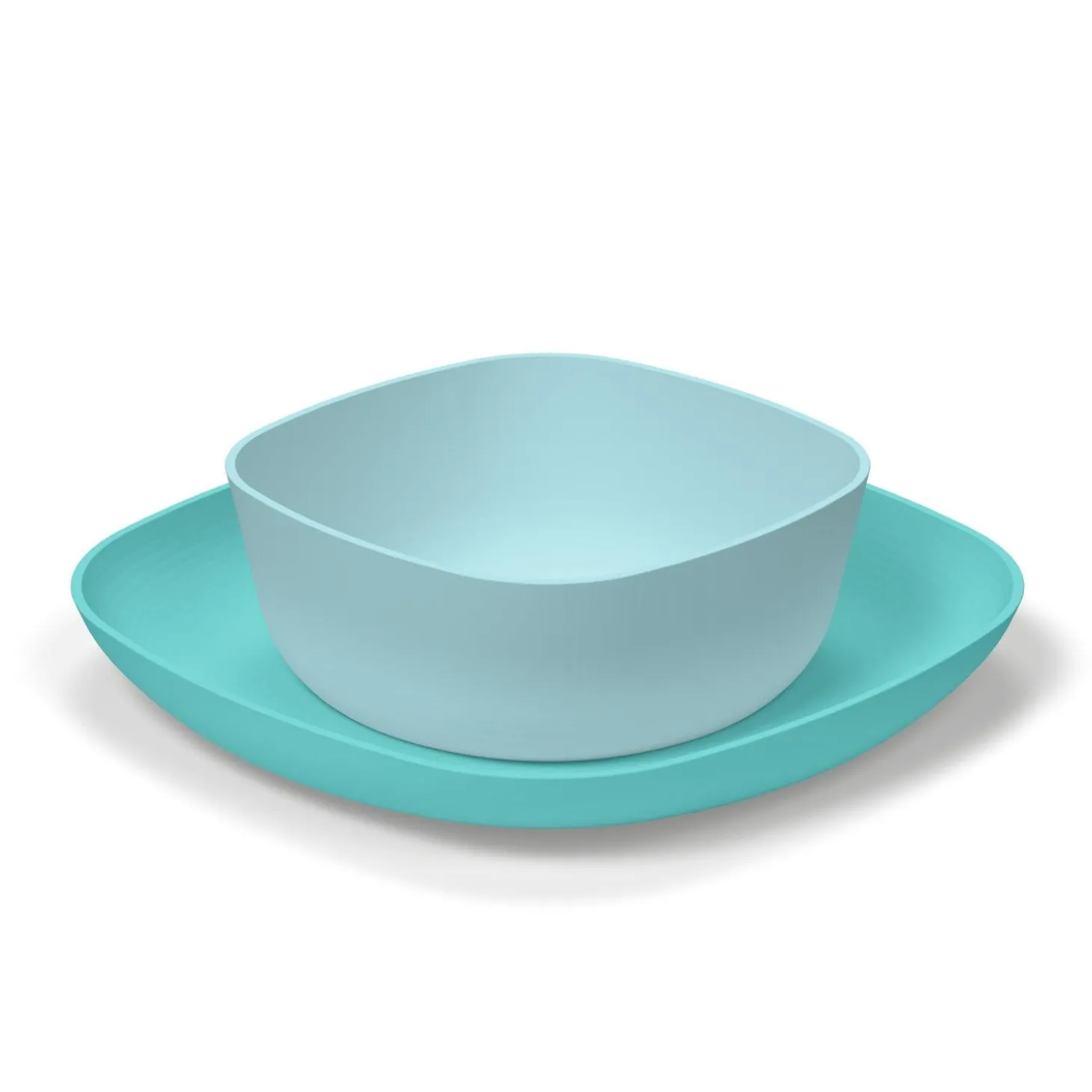 Chicco Ensemble d'assiettes Bleu