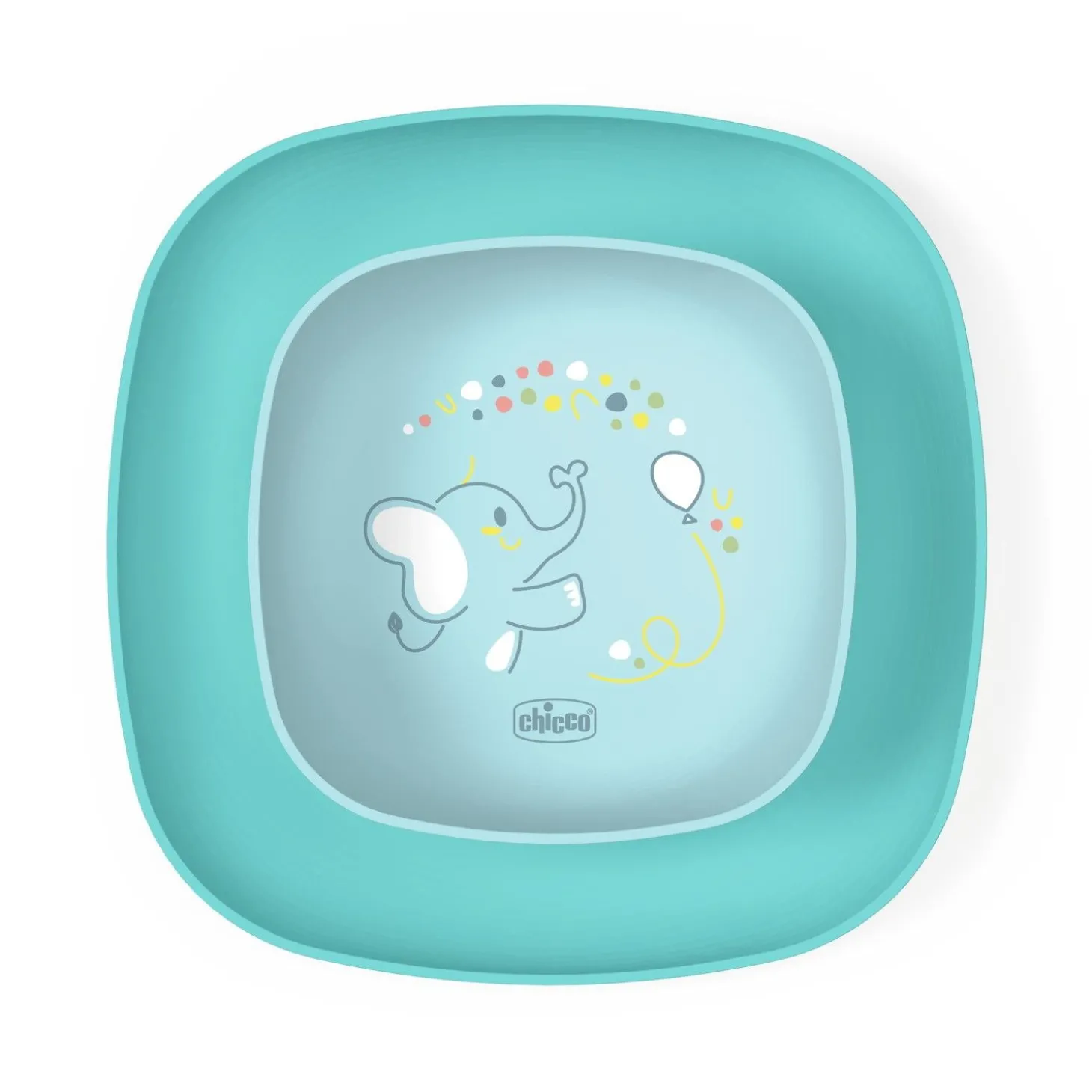Chicco Ensemble d'assiettes Bleu