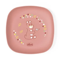Chicco Ensemble d'assiettes Rose