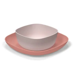 Chicco Ensemble d'assiettes Rose