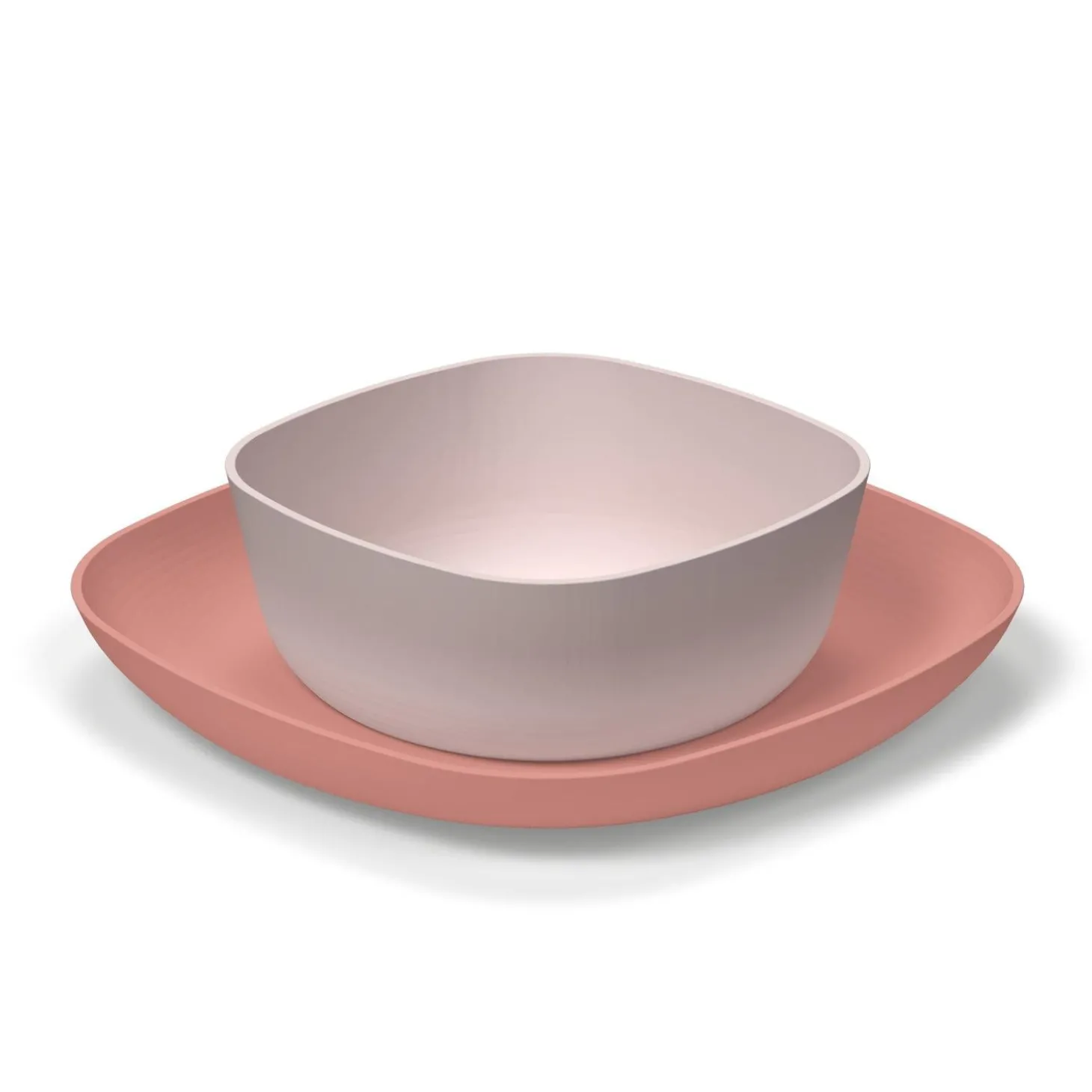 Chicco Ensemble d'assiettes Rose