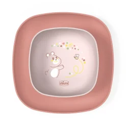 Chicco Ensemble d'assiettes Rose