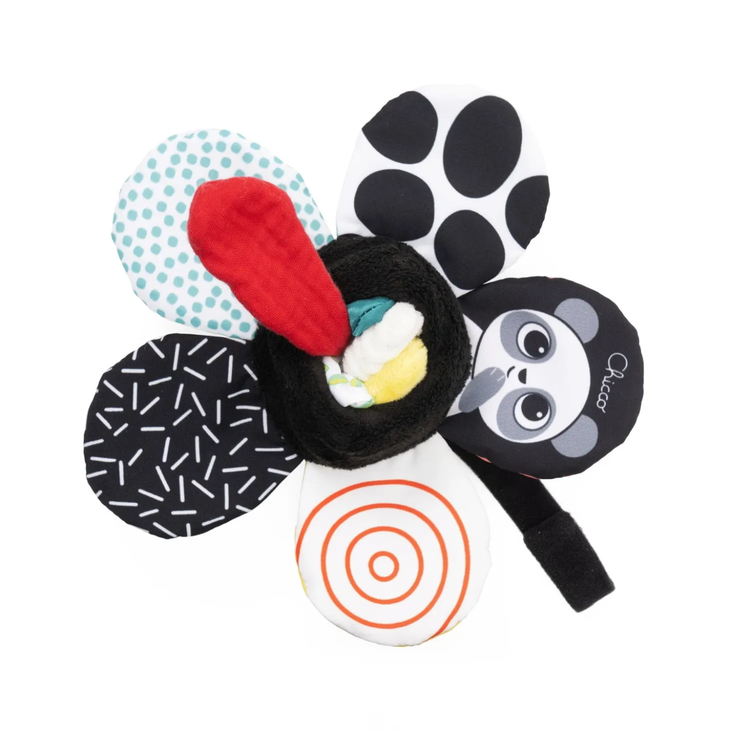 Chicco Fleur Noir & Blanc Noir