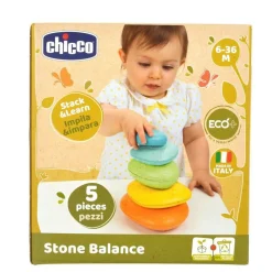 Chicco Jeu d'empliage écologique Galets en équilibre