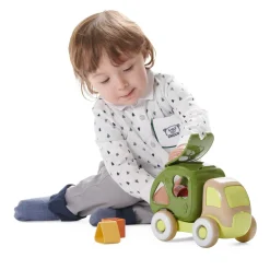 Chicco                    Lorry le camion de recyclage    Multicolore