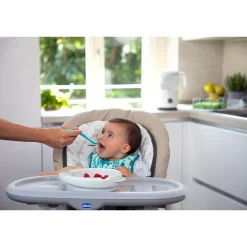 Chicco Mes Premières Cuillères Souples Bout Silicone Bleu