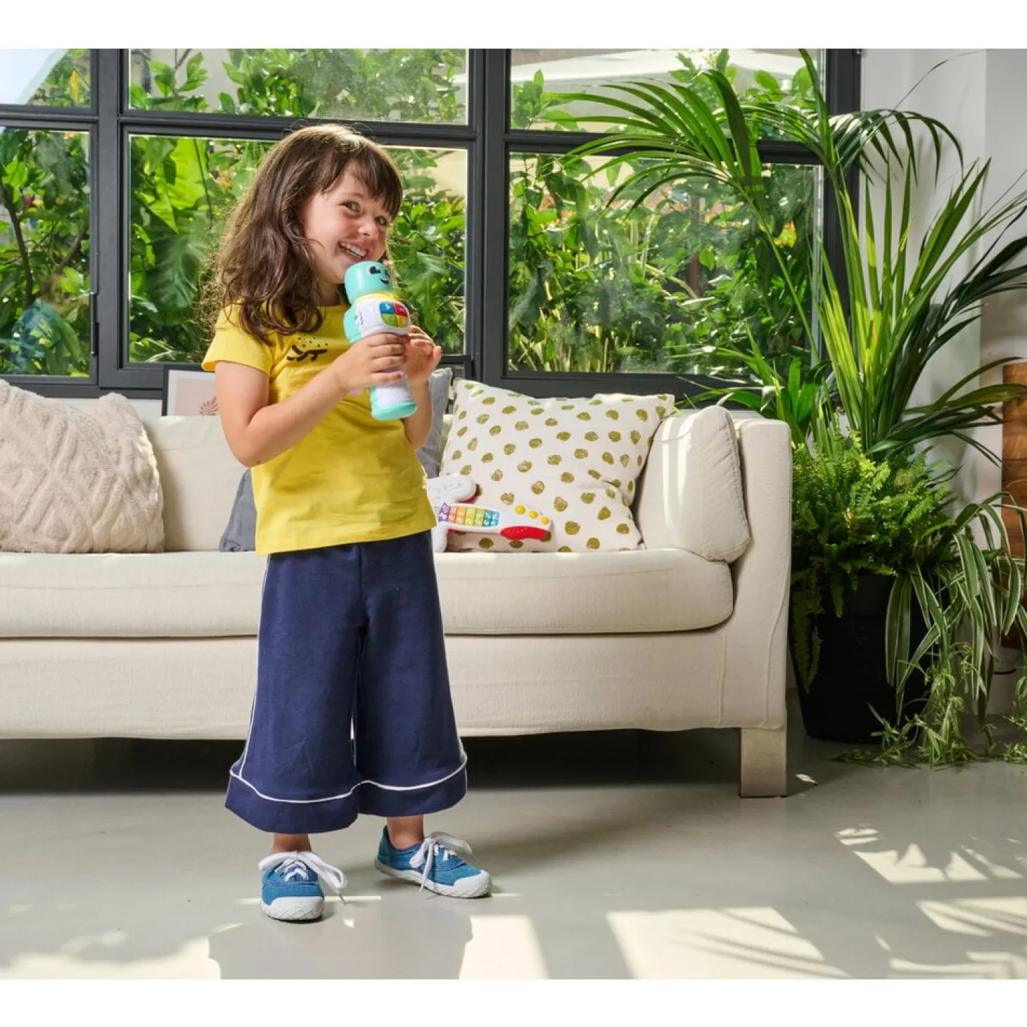 Chicco Mic le Microphone Multicolore