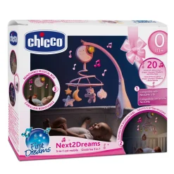 Chicco Mobile musical Next2Dreams First Dreams Rose