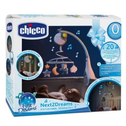 Chicco                    Mobile musical Next2Dreams First Dreams    Bleu