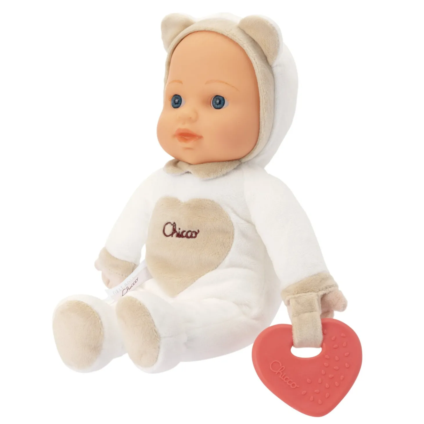 Chicco Mon premier doudou poupon Beige