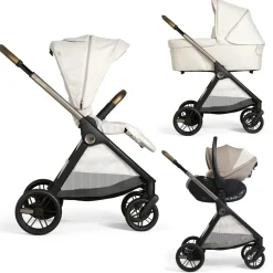 Chicco                    Pack Trio Poussette Bellagio 2 pliage automatique Recline    Amber Glow