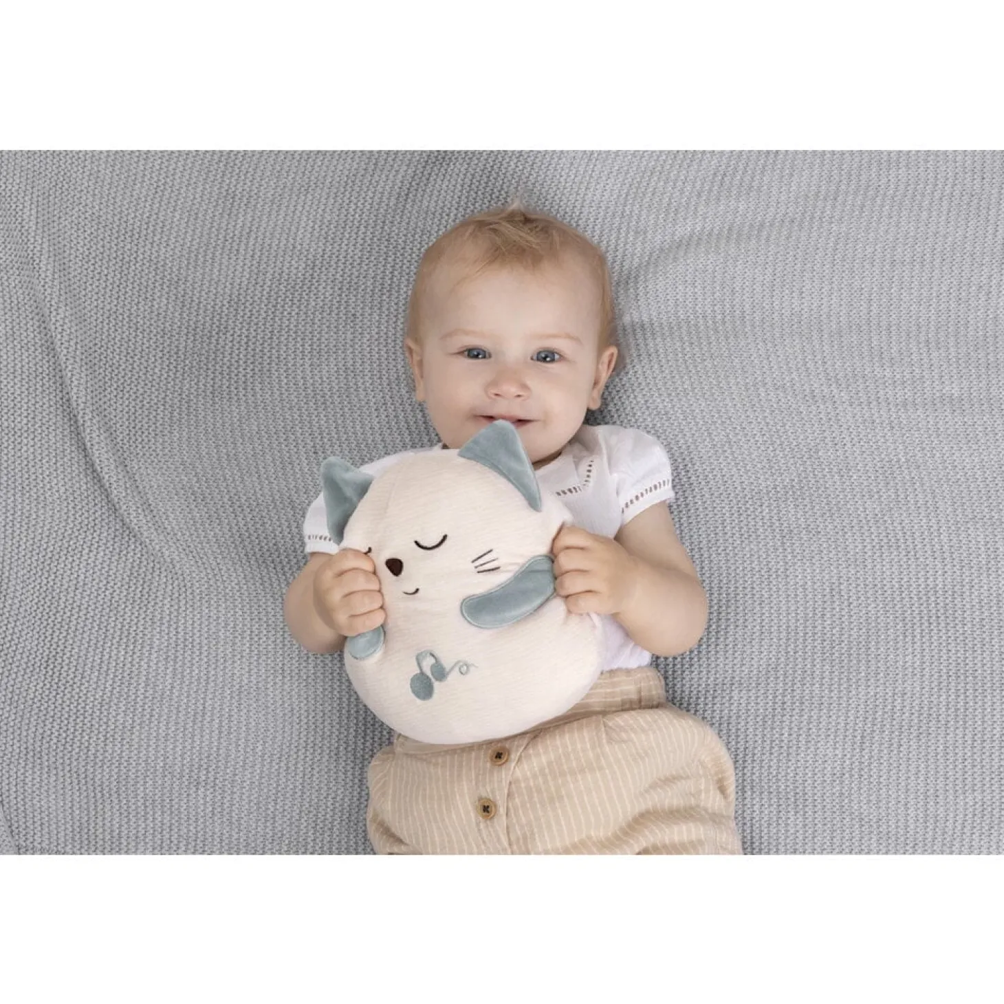 Chicco Peluche Chaton gris