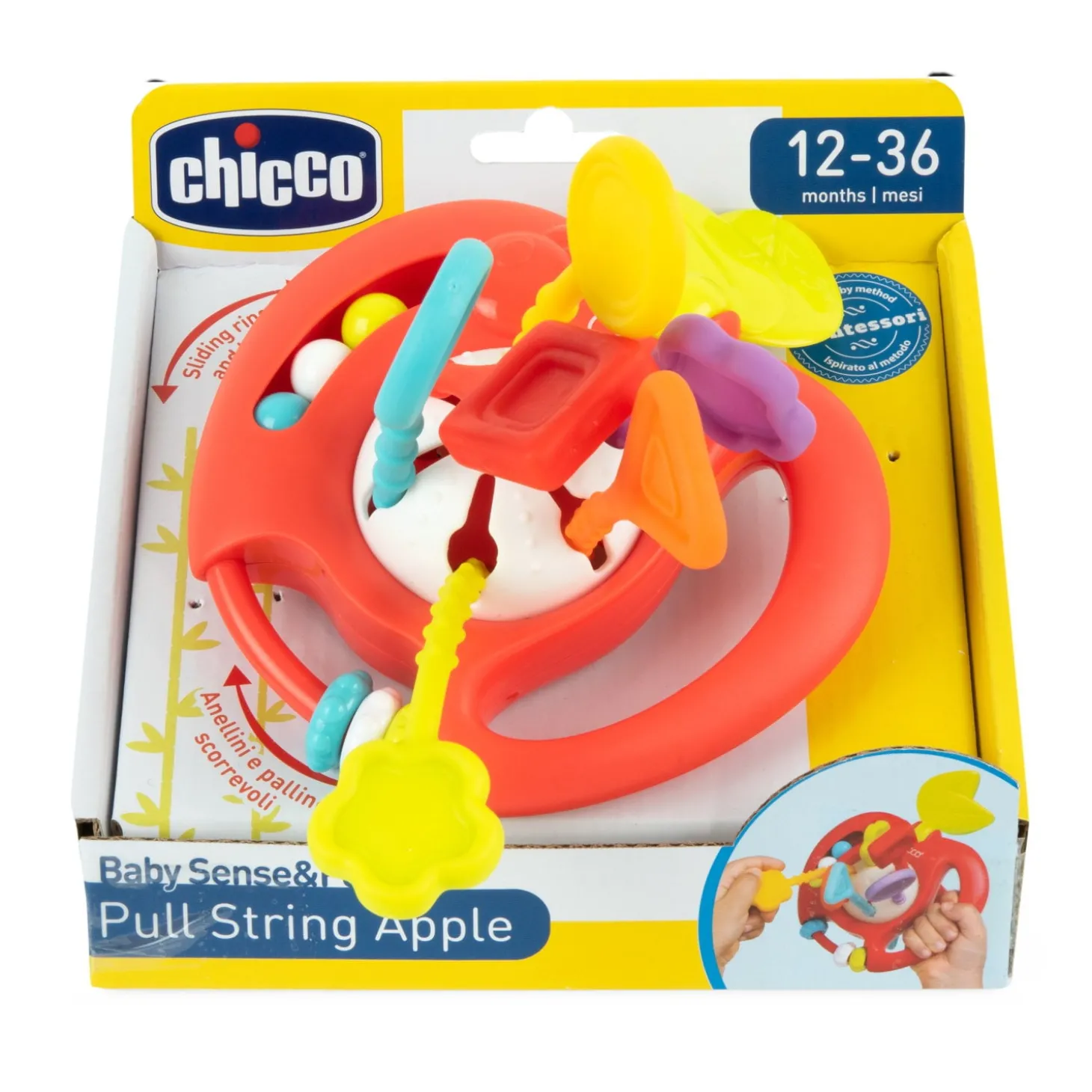 Chicco Pomme multisensorielle Multicolore