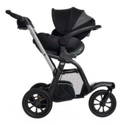 Chicco Poussette Activ3 avec adaptateurs Ebony