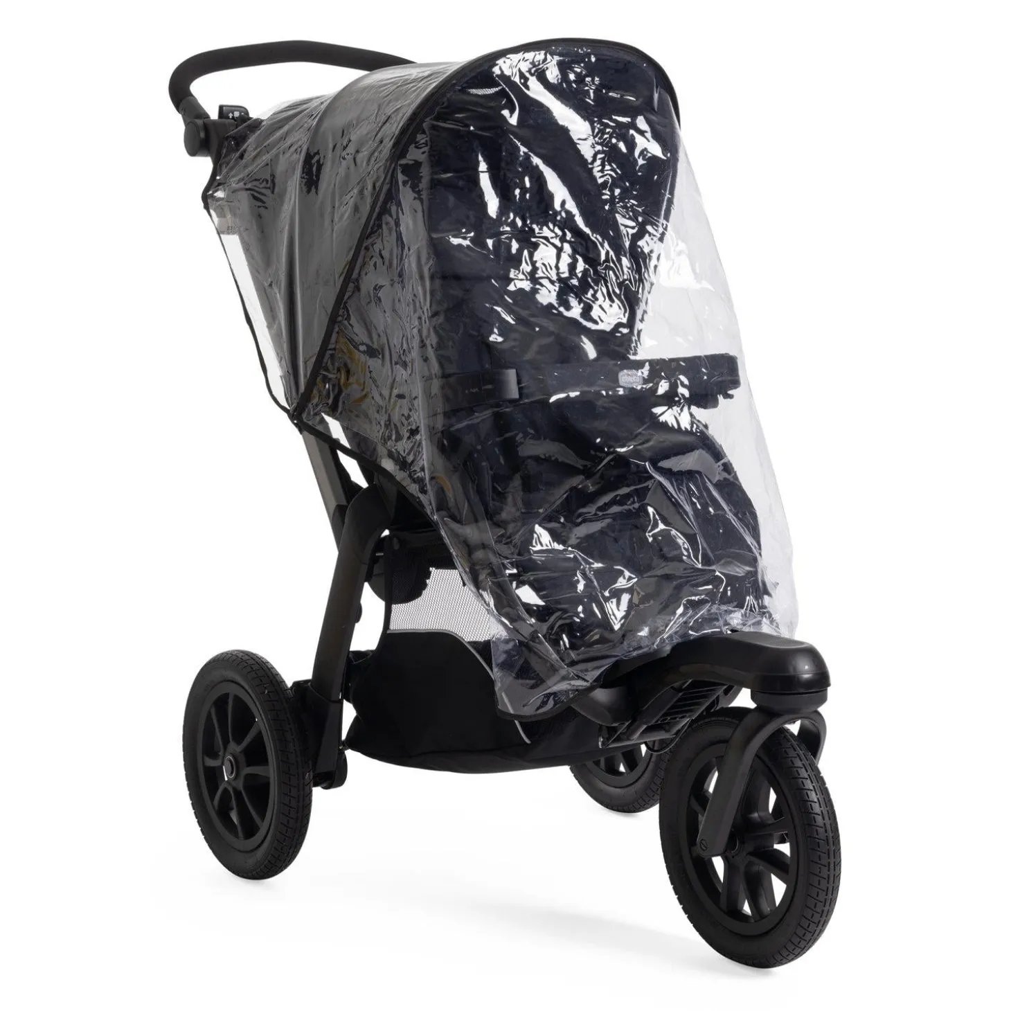 Chicco Poussette Activ3 avec adaptateurs Ebony