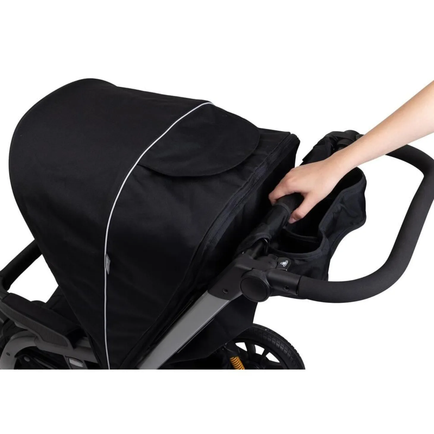 Chicco Poussette Activ3 avec adaptateurs Ebony