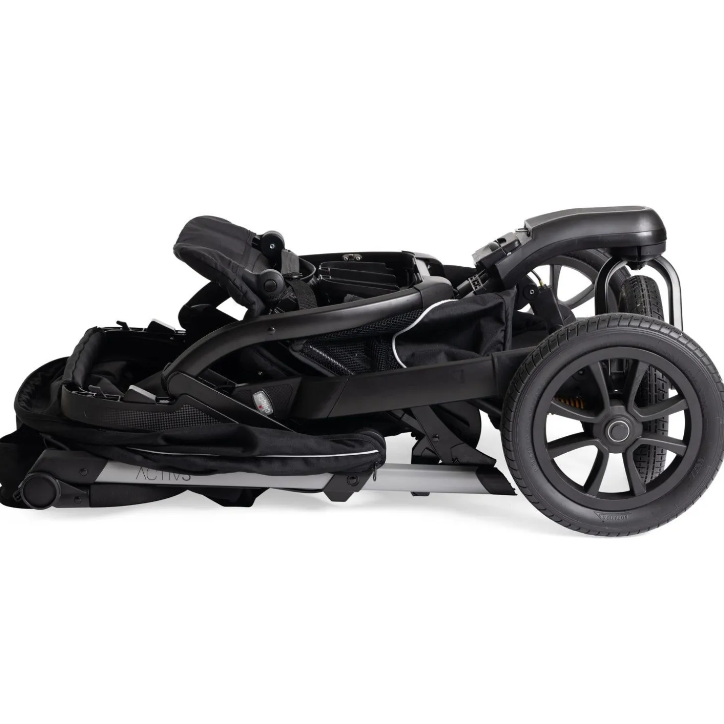 Chicco Poussette Activ3 avec adaptateurs Ebony