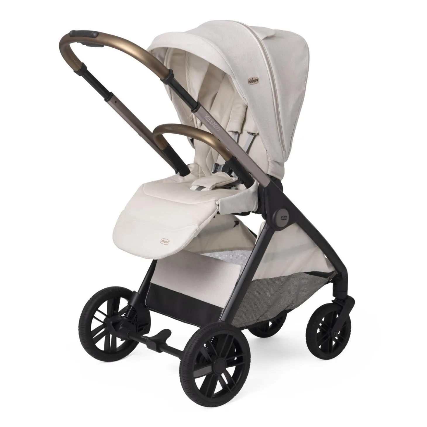 Chicco Poussette Bellagio 2 avec adaptateurs Amber Glow