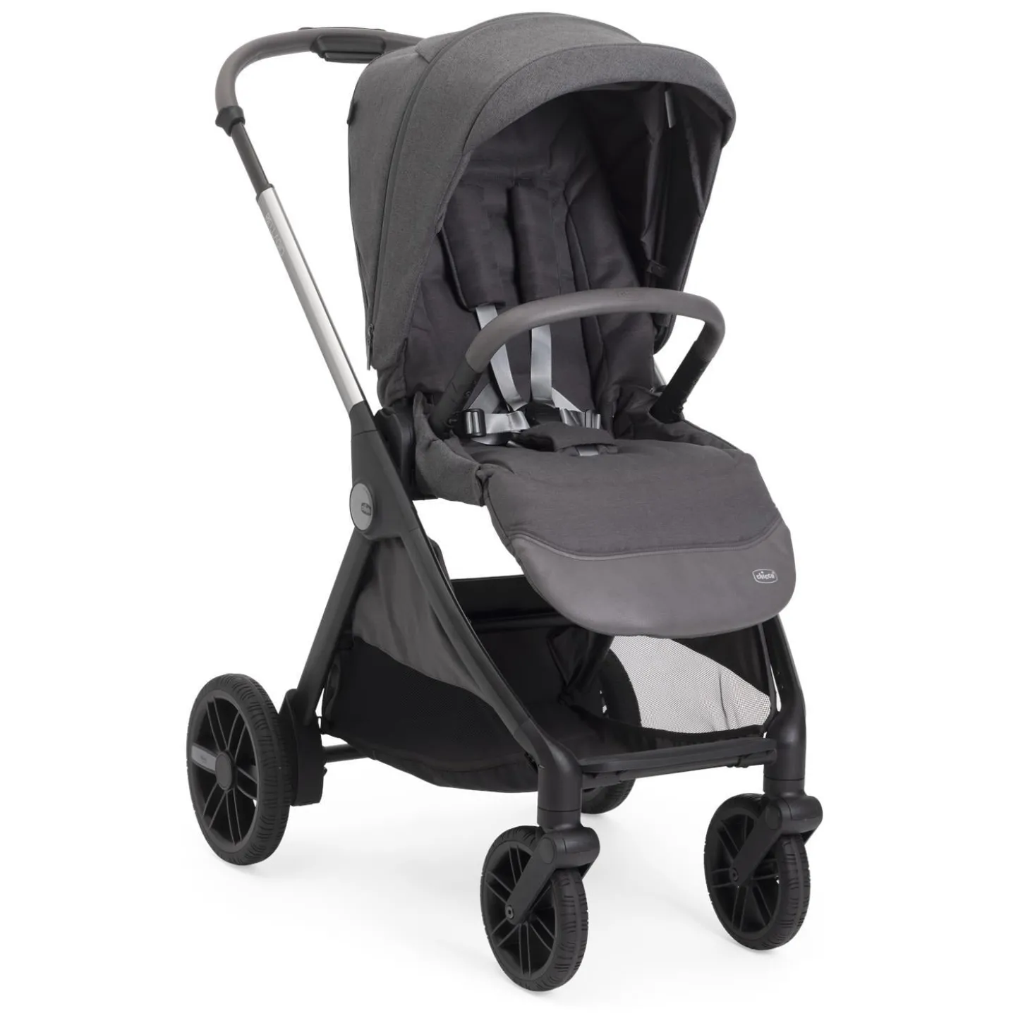 Chicco Poussette Bellagio 2 avec adaptateurs Black Satin
