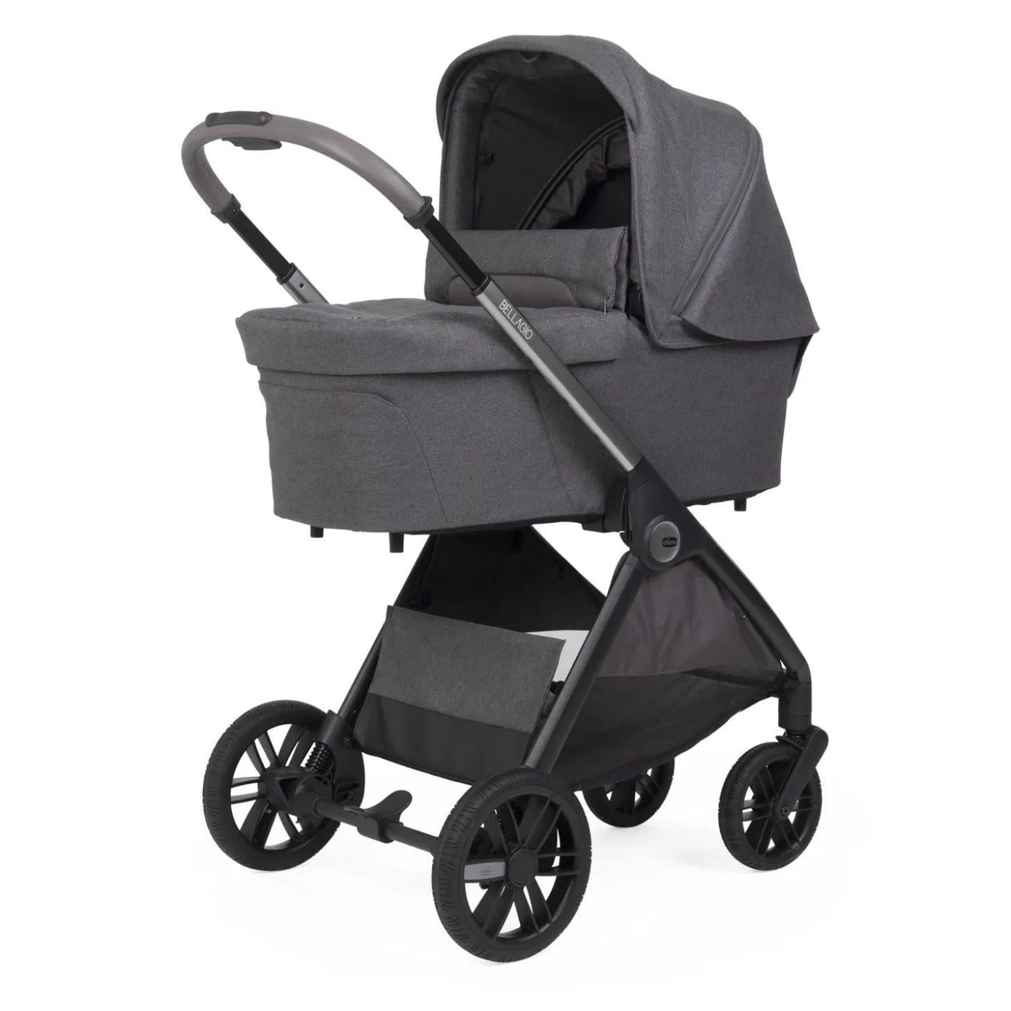 Chicco Poussette Bellagio 2 avec adaptateurs Black Satin