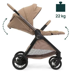 Chicco                    Poussette Bellagio 2 avec adaptateurs    Caramel