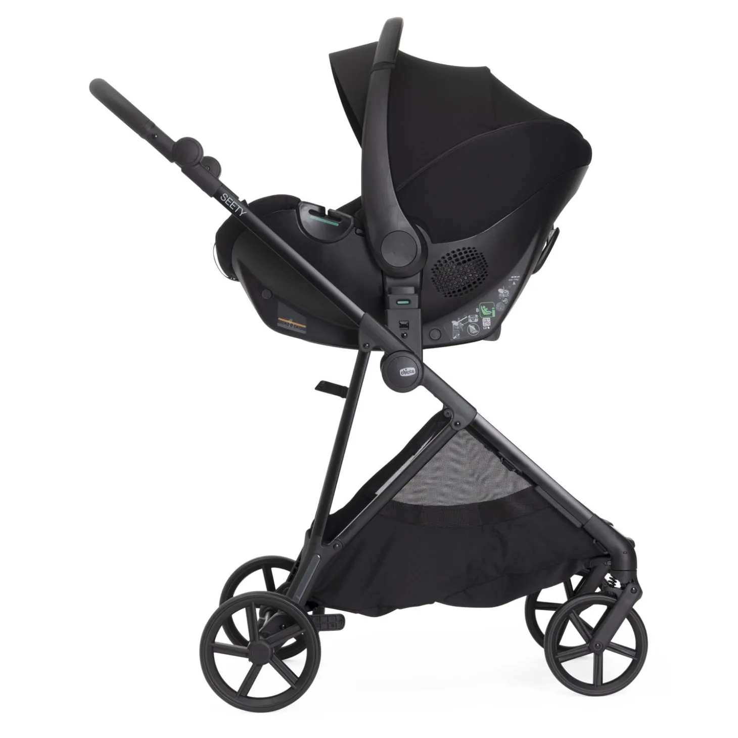 Chicco Poussette Seety 2 Ebony
