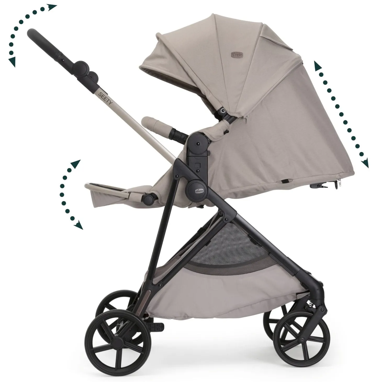 Chicco Poussette Seety 2 Sandshell