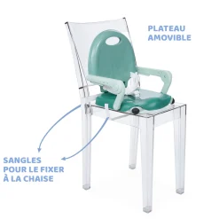 Chicco                    Rehausseur Pocket Snack    Sage