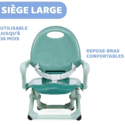 Chicco                    Rehausseur Pocket Snack    Sage
