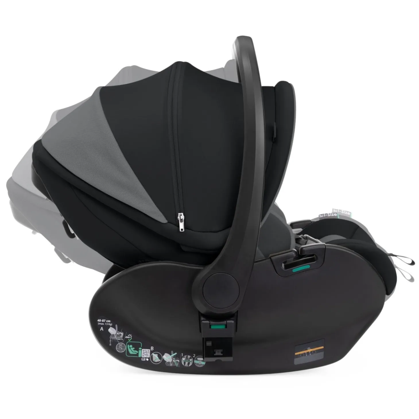 Chicco Siège-auto First Seat Recline i-Size Black Satin