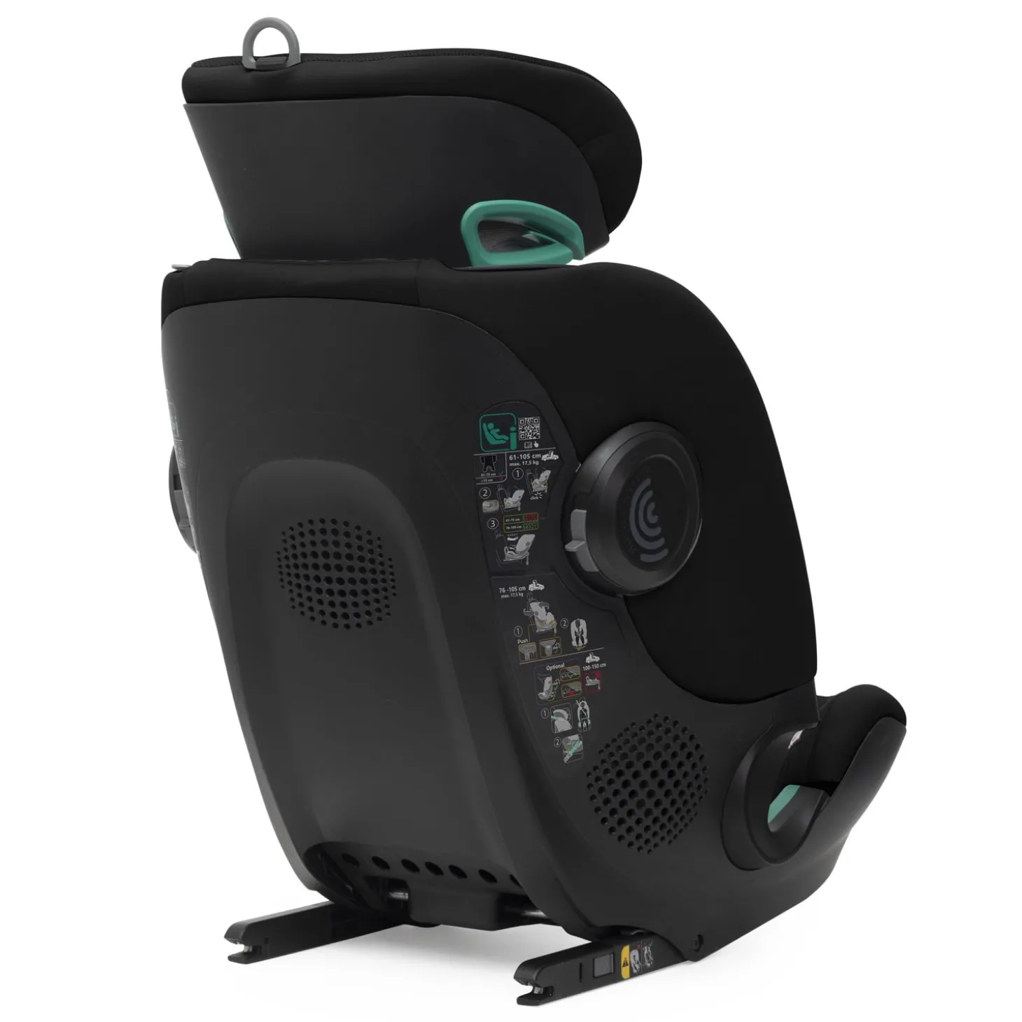 Chicco Siège Fullseat 360 i-Size avec base Black Satin