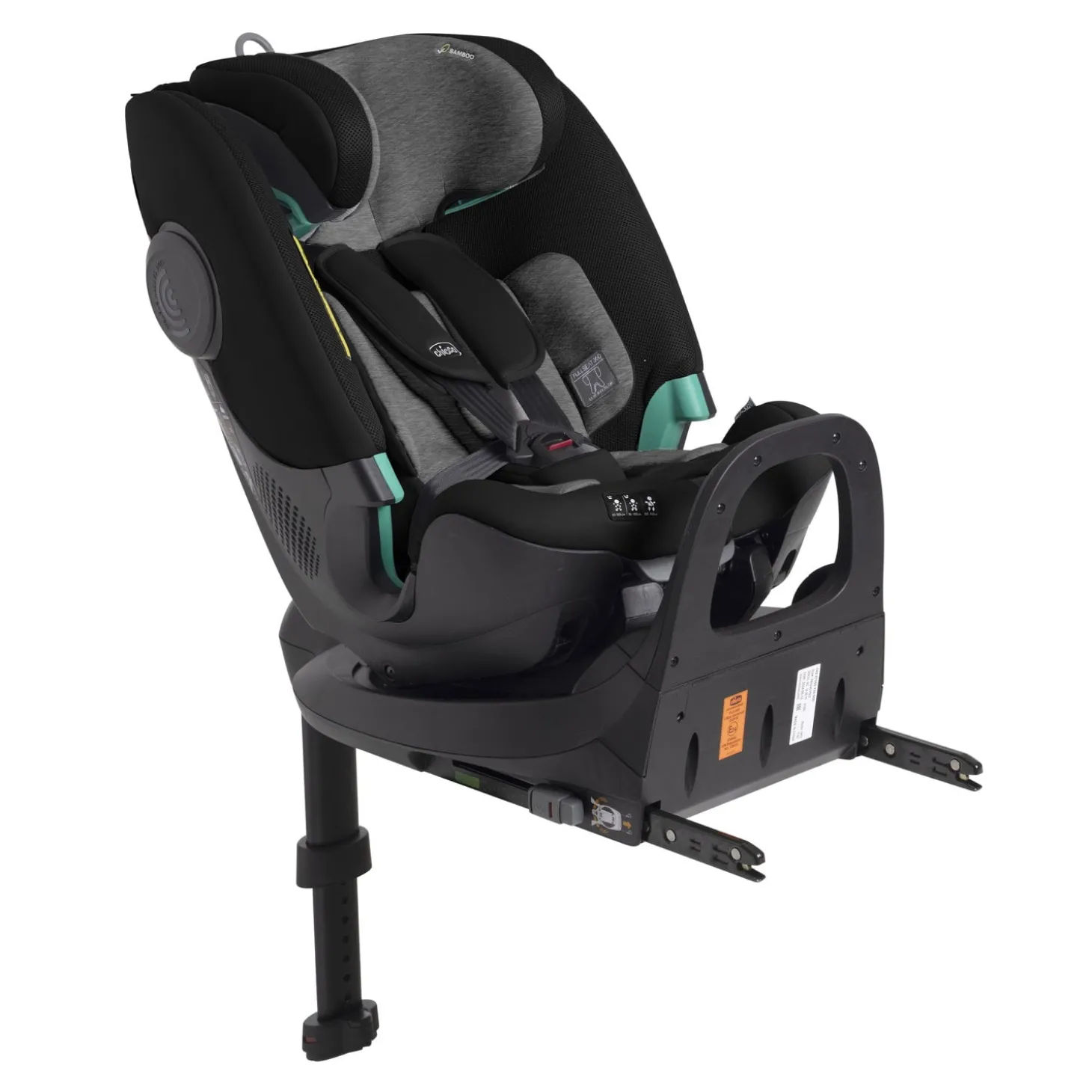 Chicco Siège Fullseat 360 i-Size avec base Black Satin