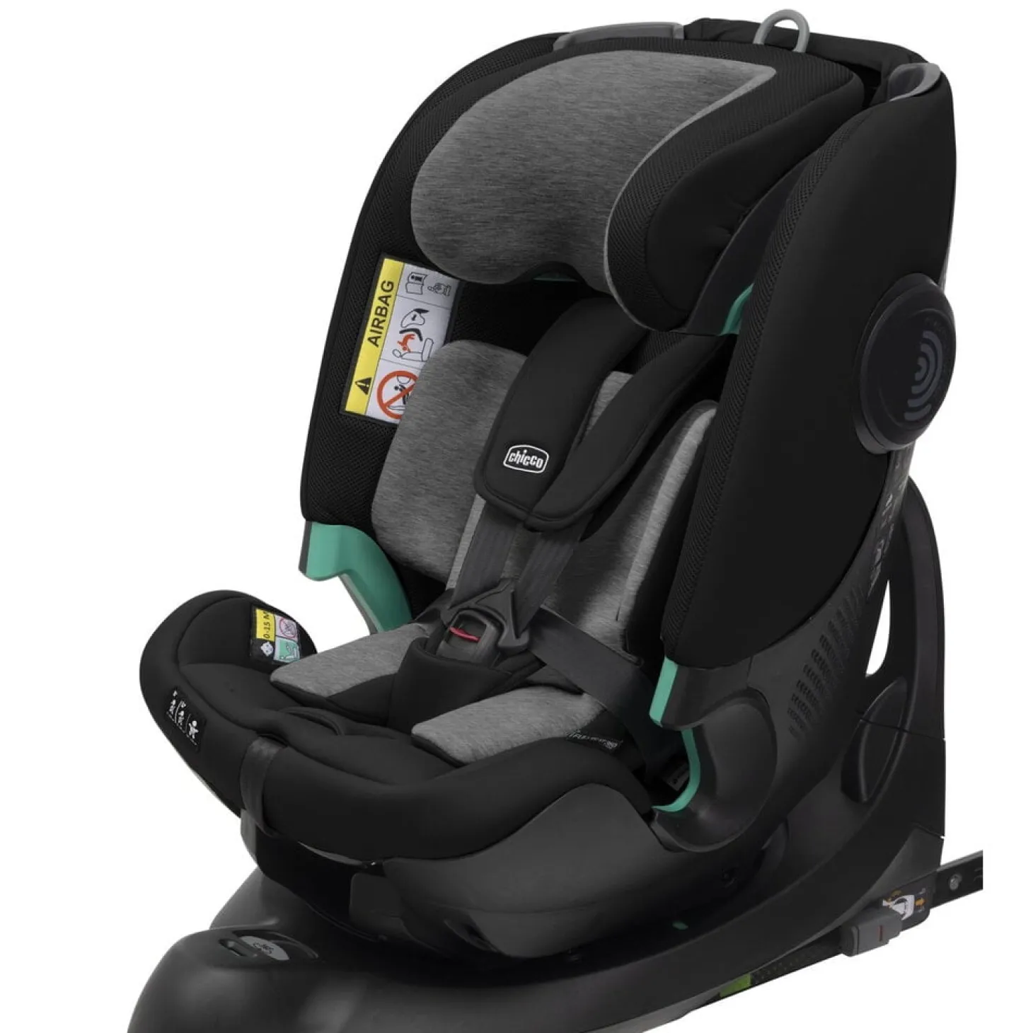 Chicco Siège Fullseat 360 i-Size avec base Black Satin