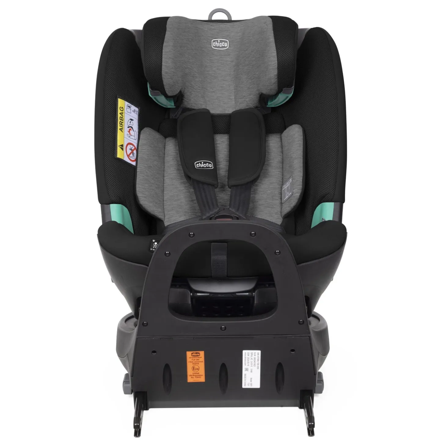 Chicco Siège Fullseat 360 i-Size avec base Black Satin
