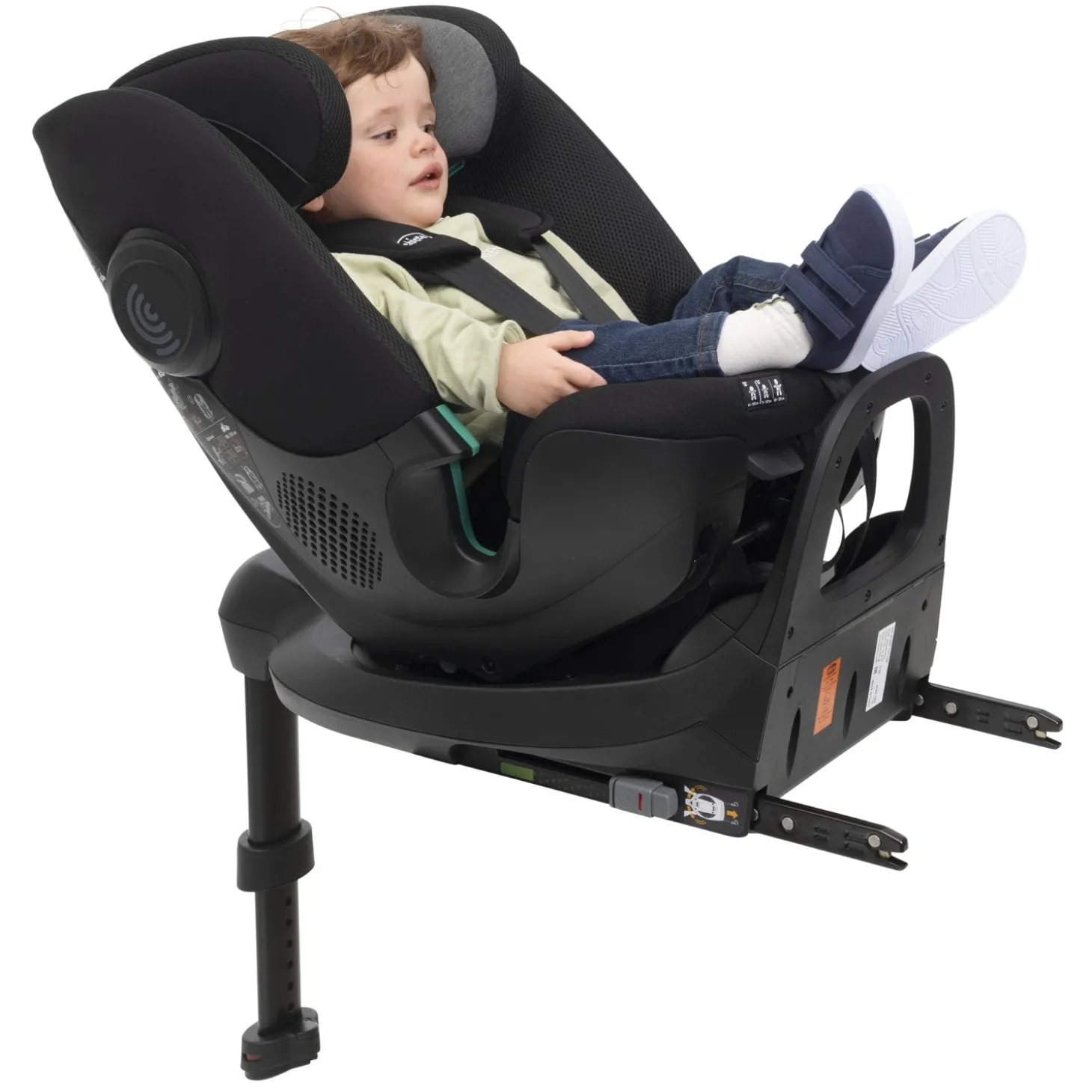 Chicco Siège Fullseat 360 i-Size avec base Black Satin