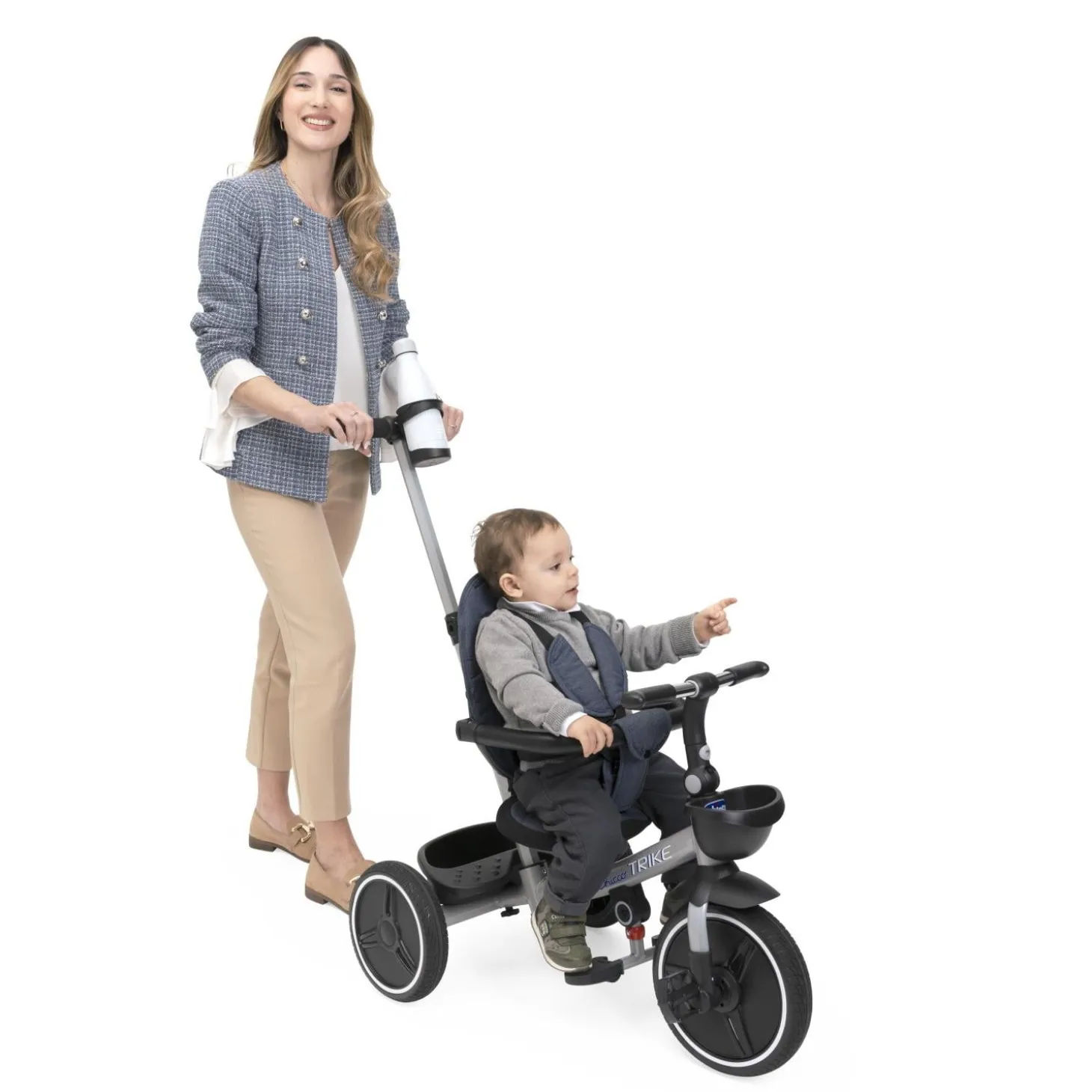 Chicco Tricycle pliable 4 en 1 Bleu