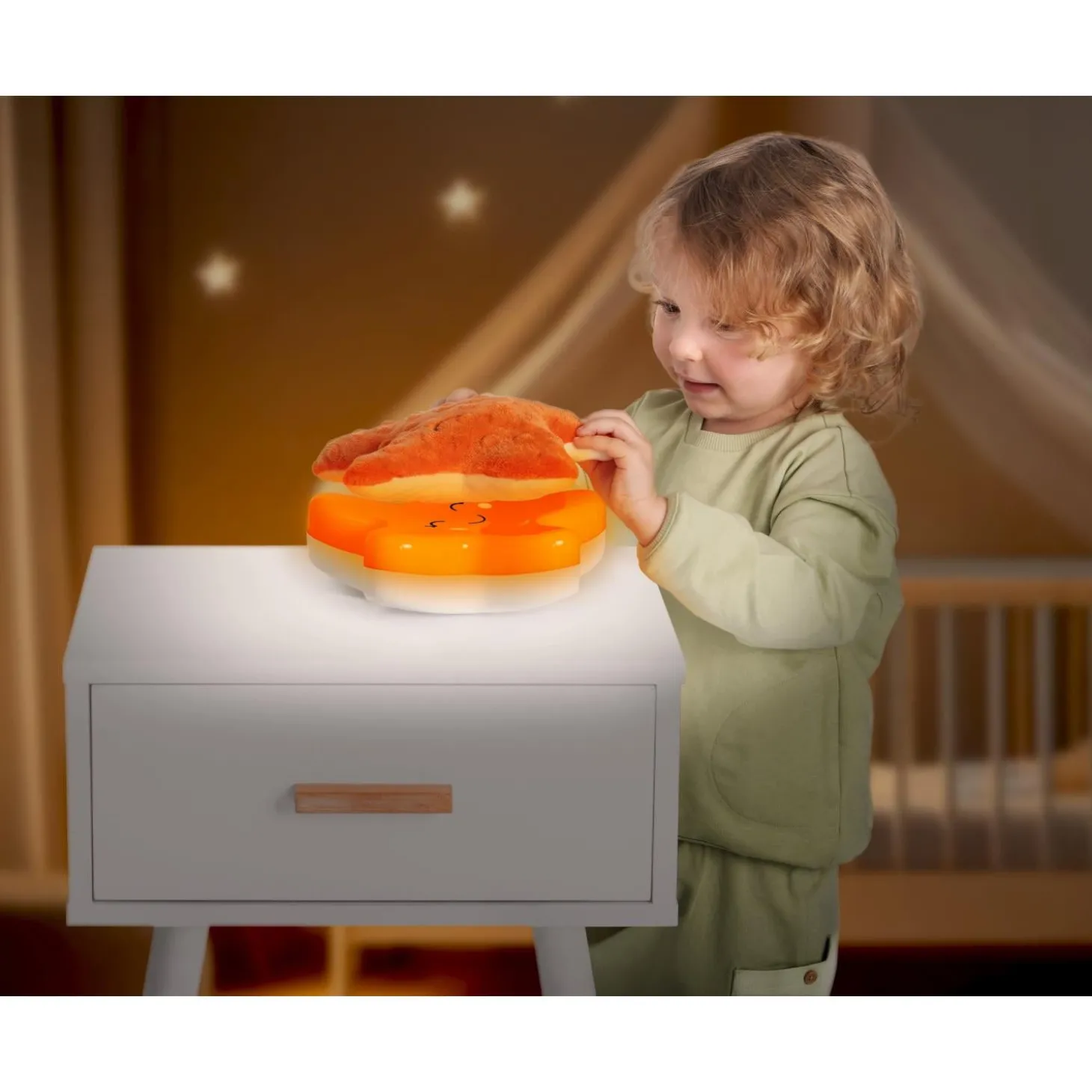 Chicco Veilleuse étoile You&Me orange
