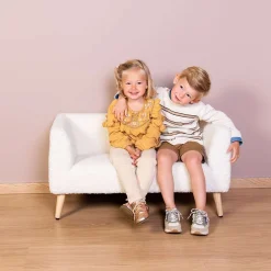 Childhome Banc pour enfants ecru