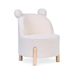Childhome Chaise d'enfant Teddy Ecru