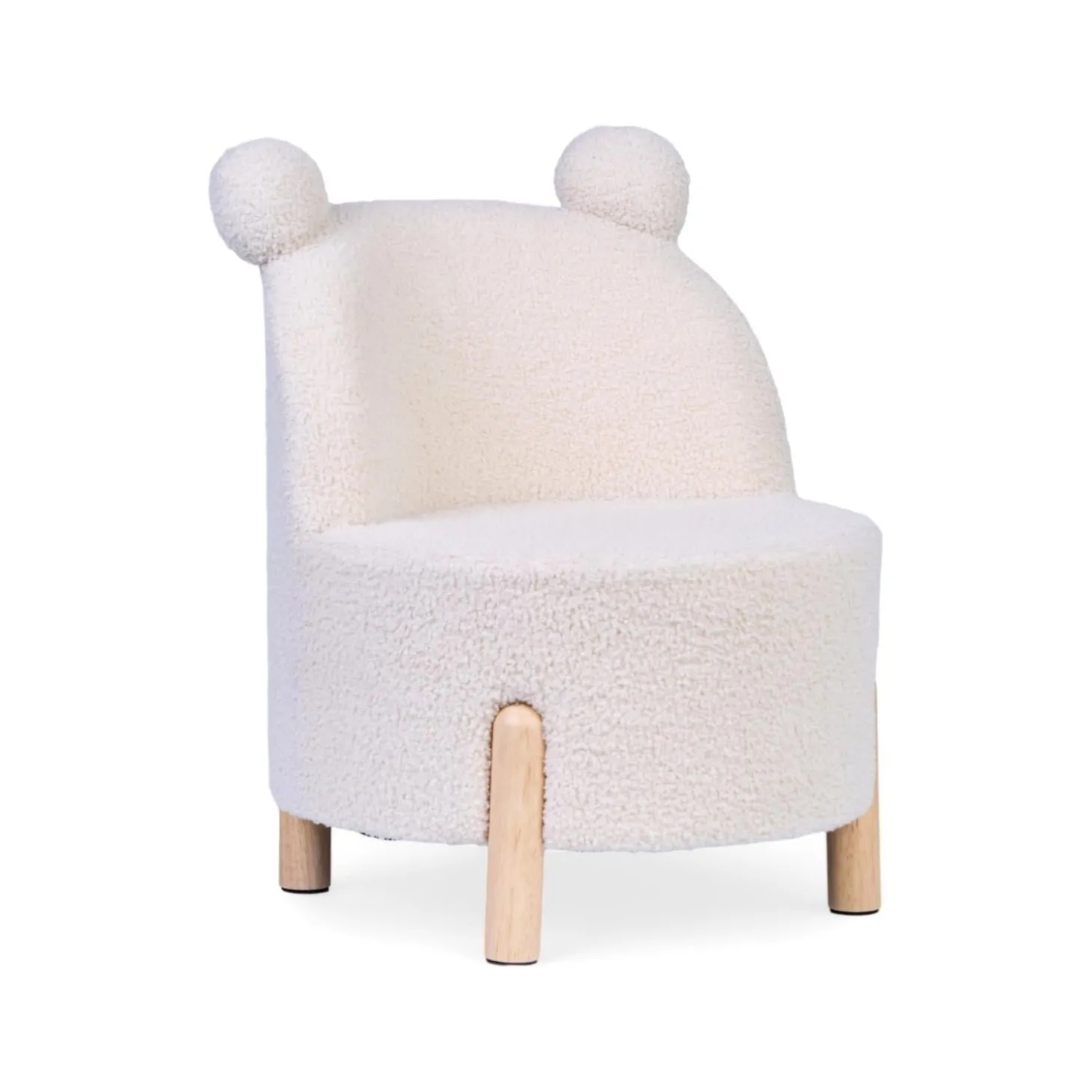 Childhome Chaise d'enfant Teddy Ecru