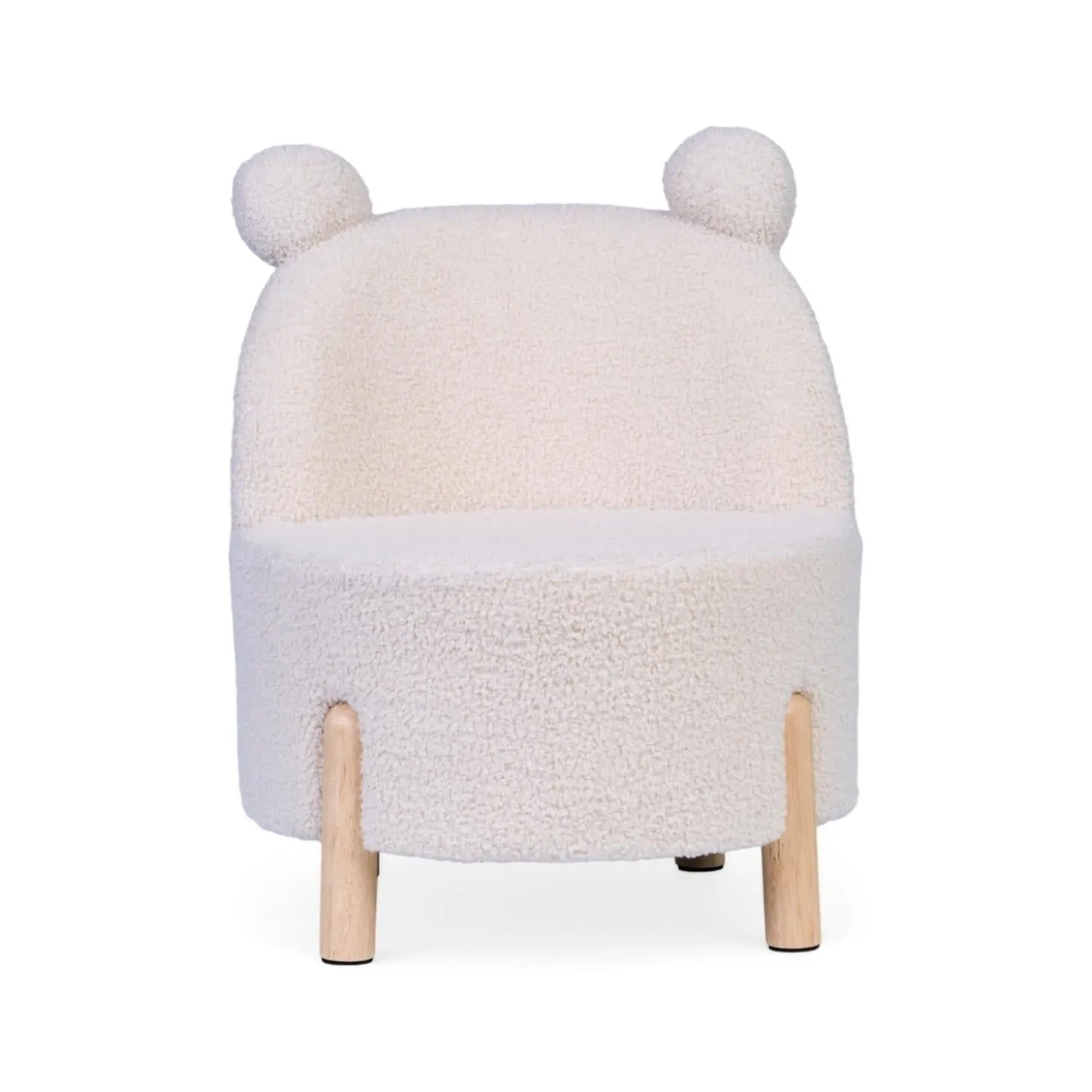 Childhome Chaise d'enfant Teddy Ecru