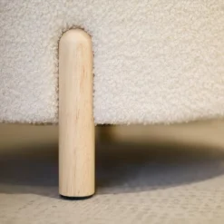 Childhome Chaise d'enfant Teddy Ecru