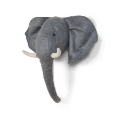 Childhome Décoration murale Trophée Elephant