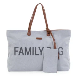 Childhome Family bag canvas Gris